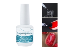 Removedor De Esmalte Em Gel Soak Off 15ml Profissional Para Remoção Fácil E Segura De Esmaltes De Unhas