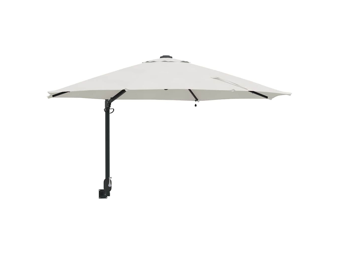Maison Exclusive - Guarda-sol De Jardim Areia 248 X 248 X 148 Cm Poliéster E Aço