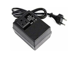 Transformador De 220v Para 110v, 200w, Com Ficha Europeia, Para Tensão Reduzida...debuns