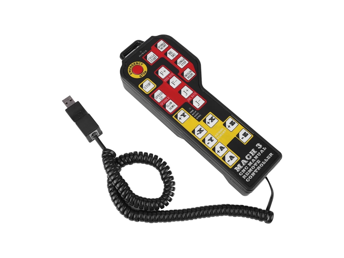 Controlador Manual para Máquina Cnc 4 Eixos Usb