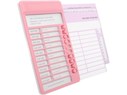 Tableau De Tâches En Plastique Rose Para Estudantes E Adolescentes, De Motivation Et Organization Des
