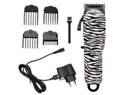 Cortadora De Cabelo Elétrica Recarregável Usb Com 4 Pentes, Trimmer E Barbeador
