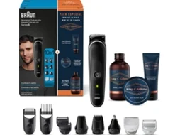 Kit de Pentear BRAUN Tudo Em Um Series 5 MGK5440 com Oferta Mini Kit Viagem GKC