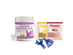 Kit Modelo Gesso Dental Odontologia