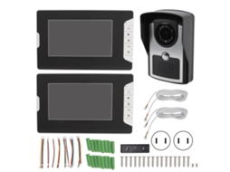 Uma Campainha De Interfone De Vídeo (equipada Com Monitores Duplos Inteligentes E Função De Visão Noturna Por Infravermelho)