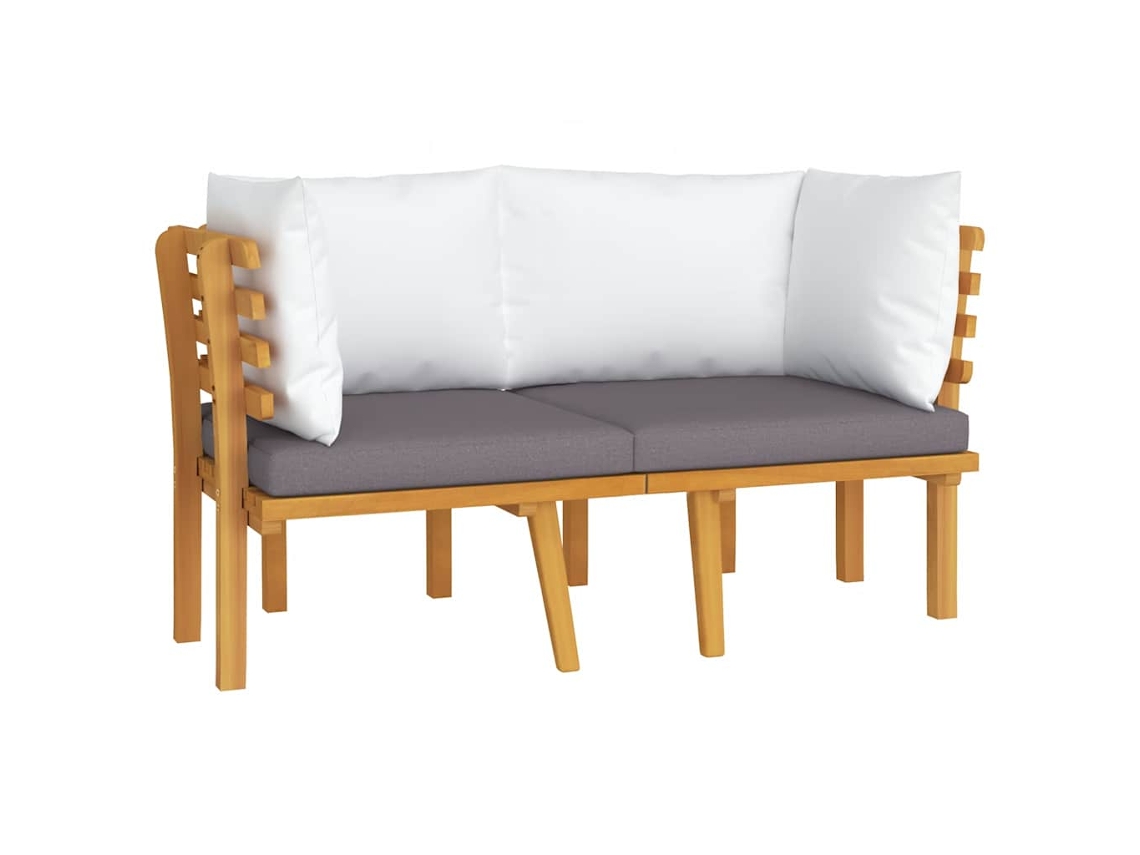 Garden Sofa, Garden Sofas Vidaxl Cinzeto Madeira De Acácia (n/a)