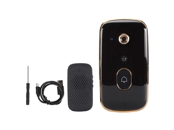 Smart Wifi Video Doorbell 2 Way Talk Night Vision Motion Detection Wide Angle Lens Cloud Storage Playback Power Saving Security Doorbell Camera