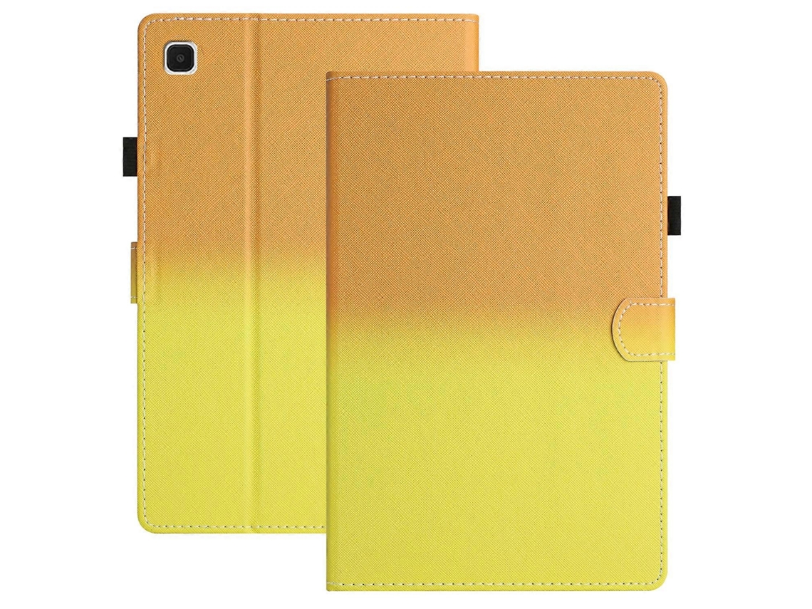 Capa de couro com costura gradiente Webake para Samsung Galaxy Tab A7 Lite T220/T225