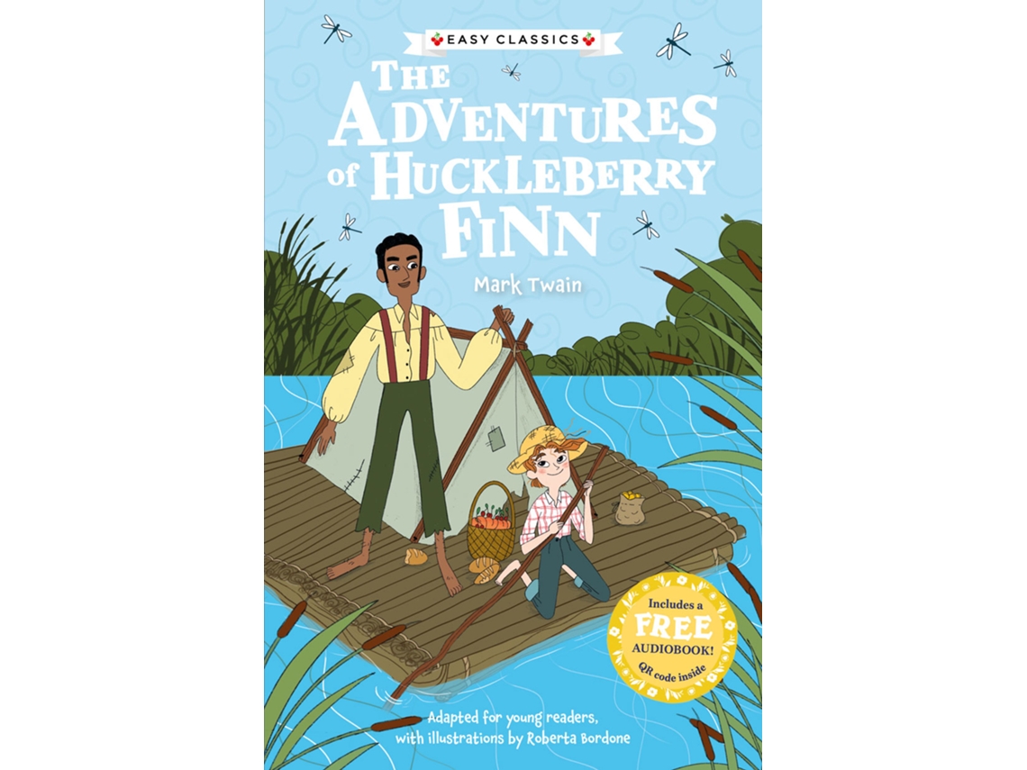 Livro The Adventures Of Huckleberry Finn De Mark Twain (português Do Brasil)