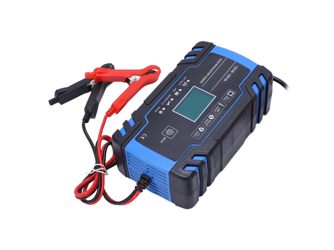 Carregador De Bateria Inteligente Laxiscreed Com Capa De Abs E Sistema De Carga Automática
