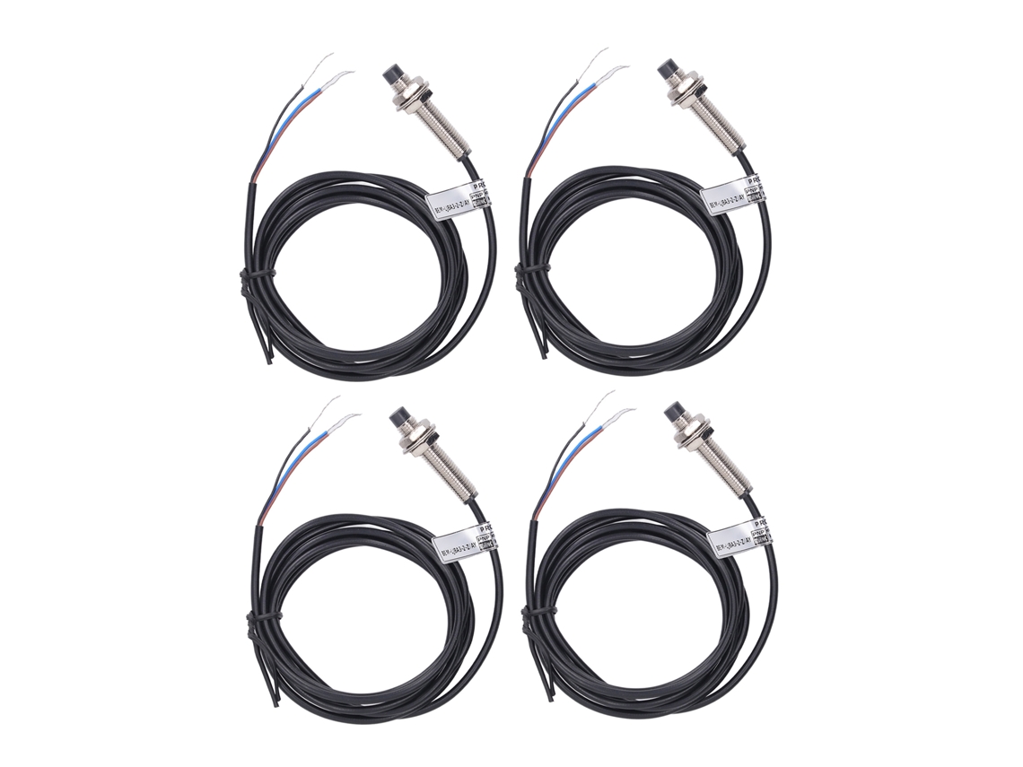 Laxiscreed Interruptor De Proximidade Indutivo Pnp Três Fios Com Contacto Nc Para Automação
