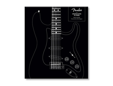 Livro Fender Stratocaster 70 Years de Dave Hunter (Inglês - Capa Dura)