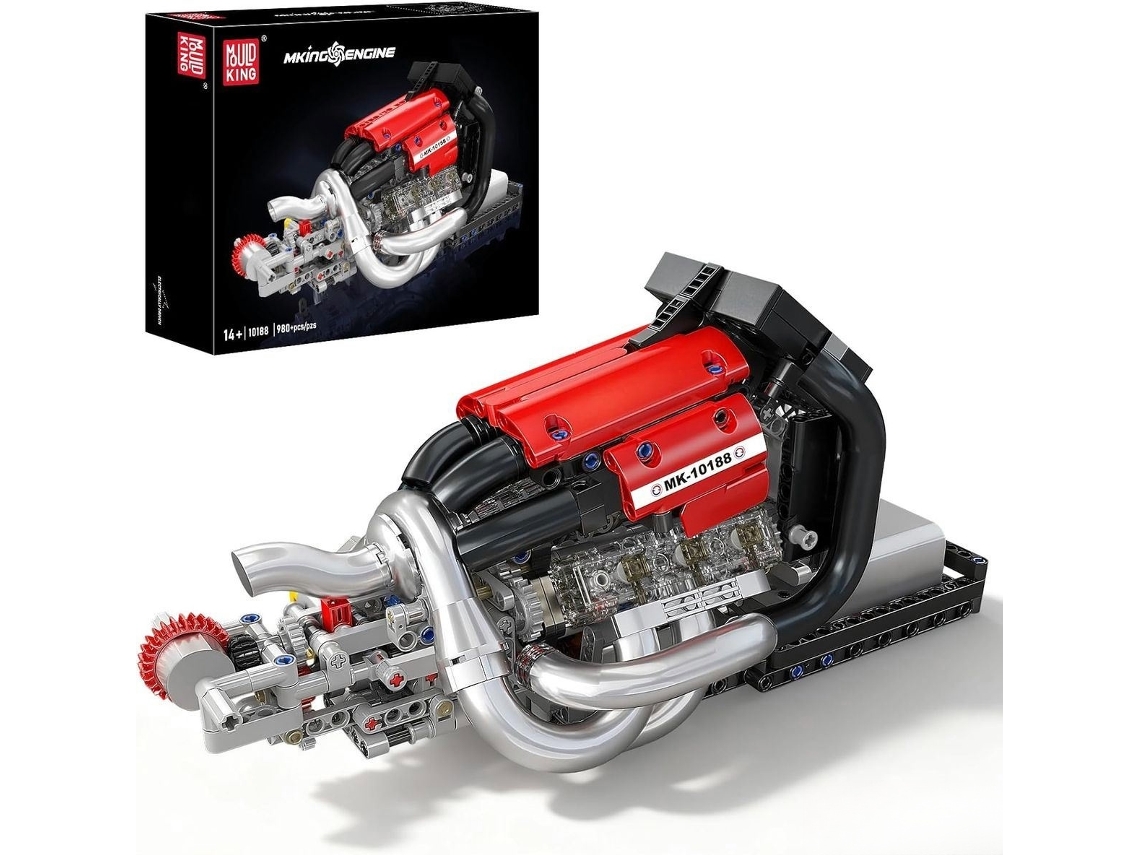 Mould King Motor Str13 V6 Motorizado 10188