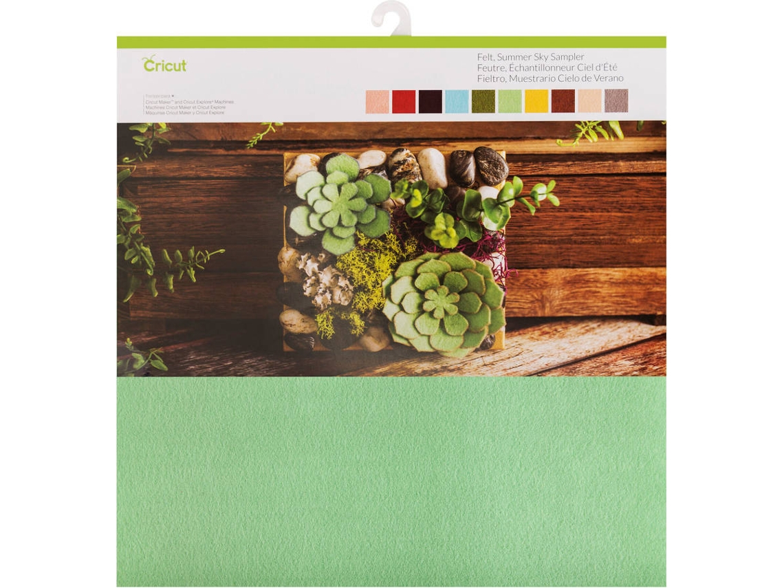 Feltro CRICUT Summer Sky Sampler M3 (30x30cm - 10 Folhas)