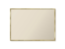 Magnetic Board Fashionable Gray For The Living Room Espelharte (100x70 Cm)