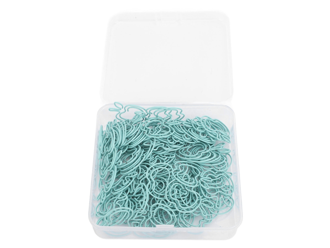 100 Clips De Acero Inoxidable Con Forma De Fruta Para Marcapáginas, Clips De Papel Para Oficina, Escuela, Hogar, Cuaderno, Etc.