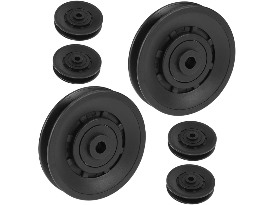 Conjunto De 6 Rolamentos Polia Para Sistema Cabos, Peças Reposição