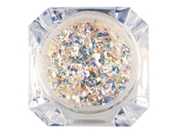 Polvo De Pigmento De Cromo Para Uñas Artístico Efecto Espejo Decoración De Manicura Pulverizado Brillante 11