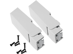 Nuobesty 2 Dobradiças De Metal Para Geladeira Com Acessórios Montagem Freezer Horizontal E, Fácil De Usar
