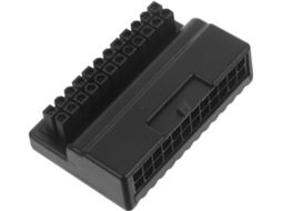 Adaptador De Alimentação Atx De 90 Graus Com Conector De 24 Pinos Para Placa Mãe, Componentes De Pc Gokoco