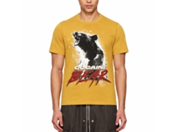 Rockinstone Cocaine Bear Movie Poster Light Solid Ginger Adult T-shirt Size:l