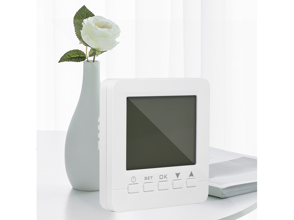 Termostato Programável De Aquecimento Digital Com Tela Lcd 16a Hy02b05-2 Controlador De Temperatura
