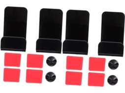 Suporte de Parede para Fones de Ouvido com 4 Peças e Organizador de Cabos, Ideal para Headsets Gamer. SFUSHOS