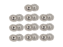 10Pcs Botões de Pressão ALLINLESS