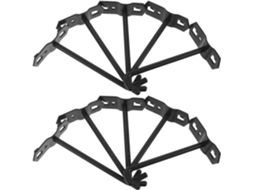 Conjunto de 10 Ganchos de Metal Preto para Prateleiras, À Venda no Varejo. SFUSHOS