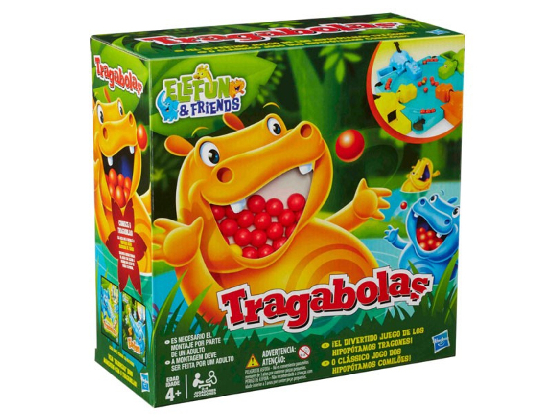 Jogo de tabuleiro para crianças com bolhas da Hasbro para jogos de