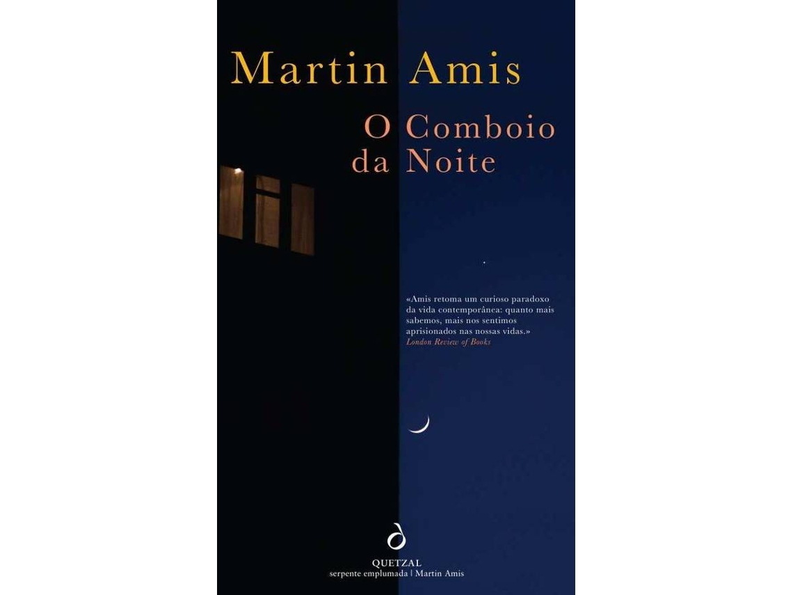 Livro O Comboio da Noite de Martin Amis (Português)