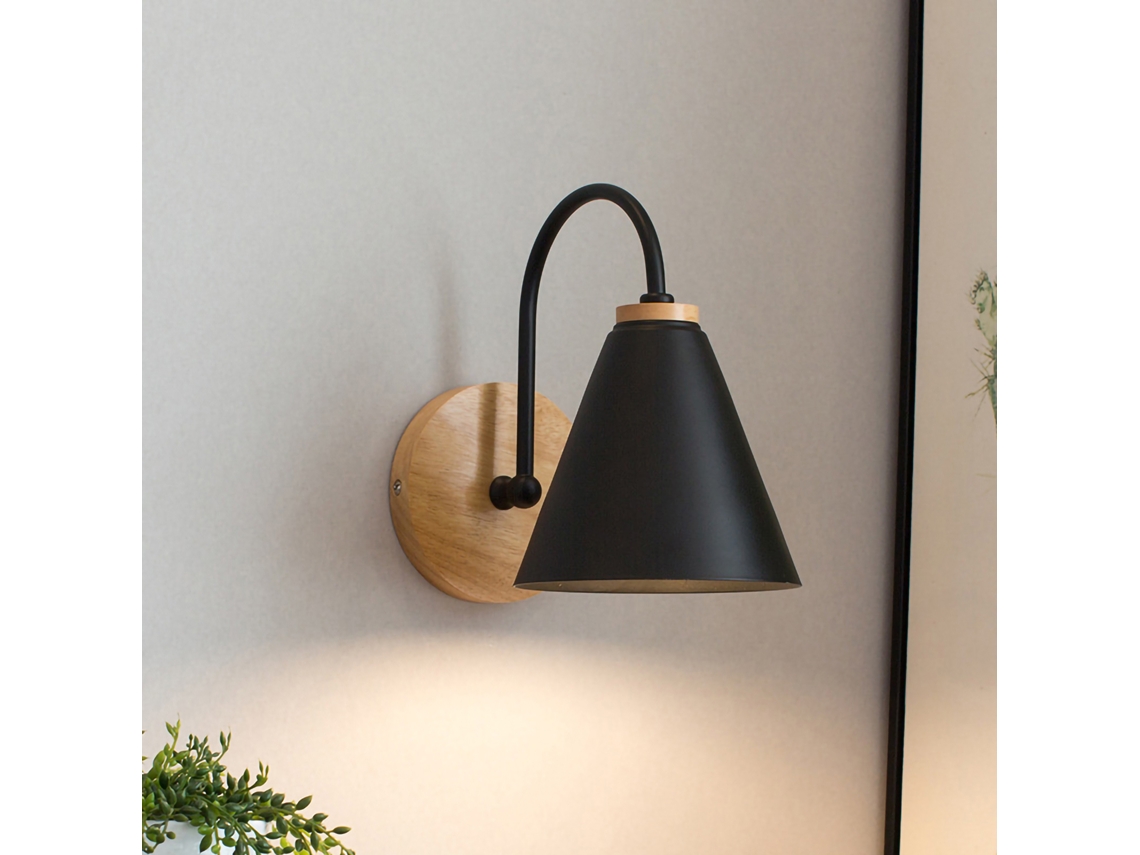 Lampadário de Parede Curvo Simples | S/MARCA