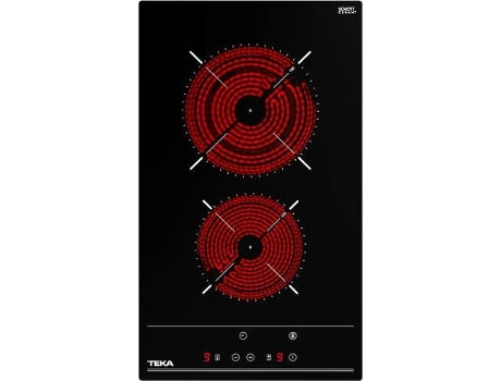 Placa de Vitrocerâmica TEKA TZC 32320 TTC BK (Elétrica - 30 cm - Preto)