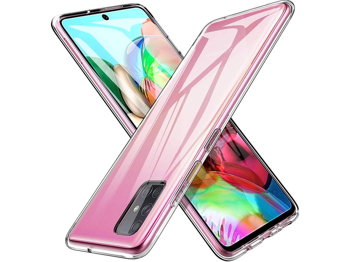 Capa Samsung Galaxy A71 WEPHONE ACCESORIOS Silicone Transparente