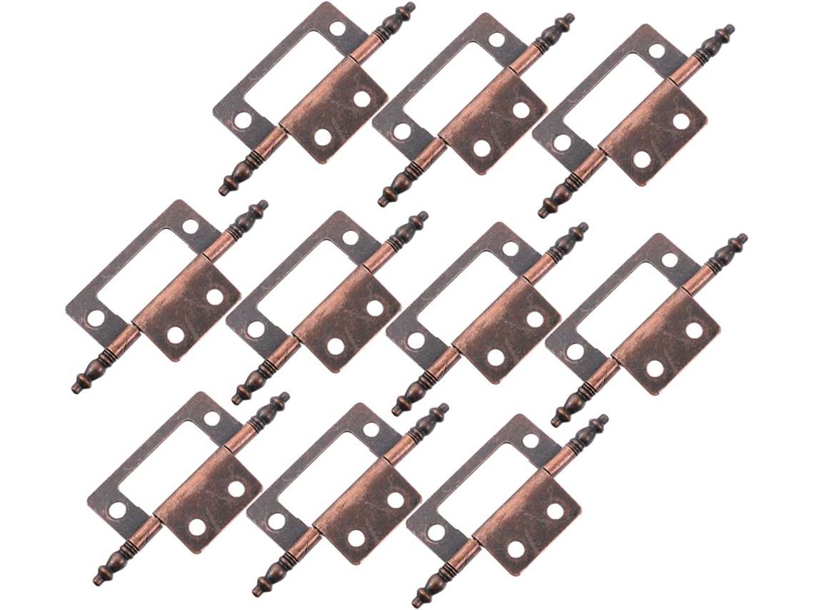 De Armário Vintage 51x21mm Em Bronze Conjunto 10 Peças, Encaixe Sem