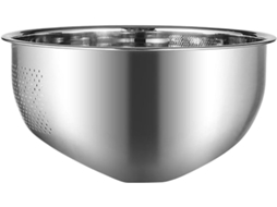 Tigela Escorredora De Arroz, Tigela De Aço Inoxidável Para Lavar Arroz Escorredor Para Casa, Jardi Gokoco