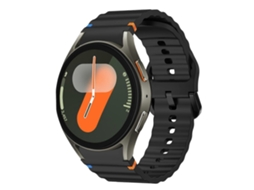 Pulseira De Silicone Com Fivela Colorida E Textura Ondulada Xdfind, Compatível Samsung Galaxy Watch Fe/ 7/ 6/ 5/ 4, Ajuste Prático