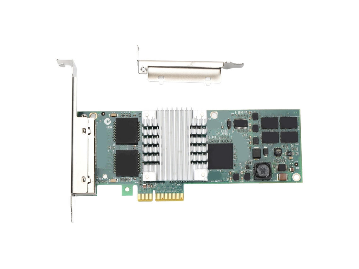 Adaptador De Rede (4 Portas Gigabit Pcie X4) Todos Em Chinês
