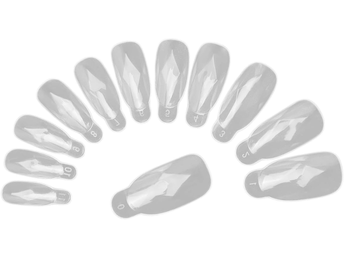 120 Tips Para Unhas Postiças Com Molde Uv Duplo