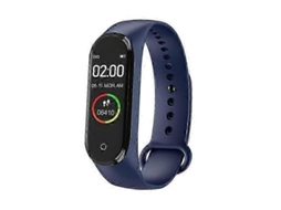 Relógio Inteligente M4 Masculino Feminino, Pulseira Inteligente Para Fitness, Pulseira Esportiva, Monitor De Frequência Cardíaca E Pressão Arteri