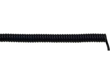73220250 Spiralkabel Unitronic® Spiral 100 Mm / 400 Mm 4 X 0.25 Mm² Schwarz 5 St. Lapp (73220250)