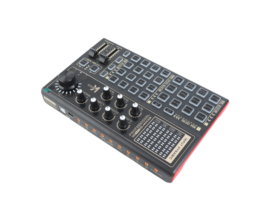 Tongtuo SK300 EOOCOO, máquina multifuncional com mixagem e gravação de som.