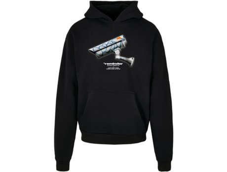 Sweatshirt para Homem MISTER TEE (XL - Algodão - Preto)