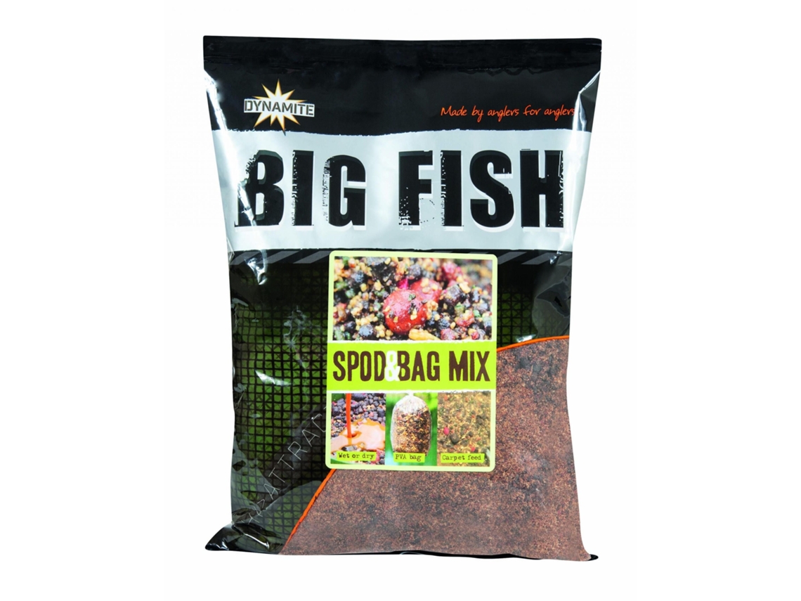 Cartilha DYNAMITE BAITS Big Fish Spod & Bag Mix – 1,8kg