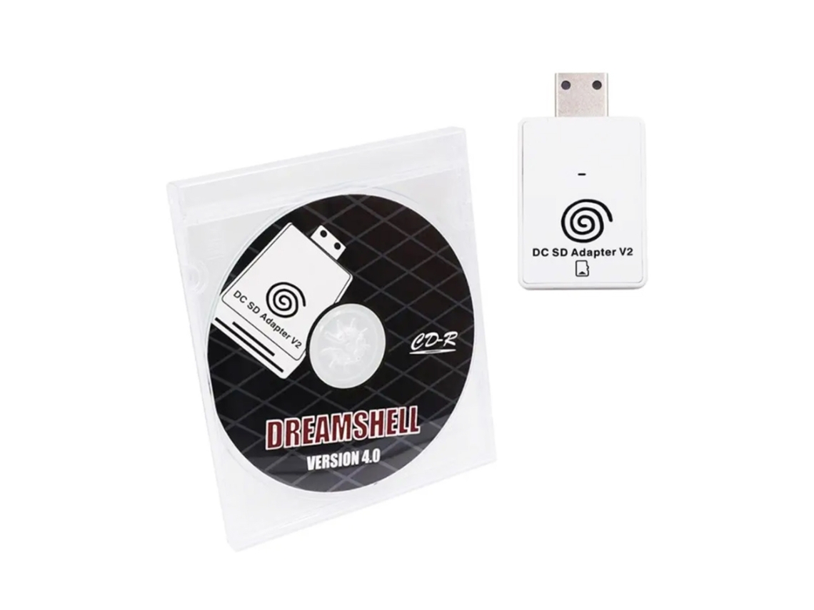 Leitor De Cartão De Memória Obv819 Com Luz Led Para Sistema De Jogos Dreamshell
