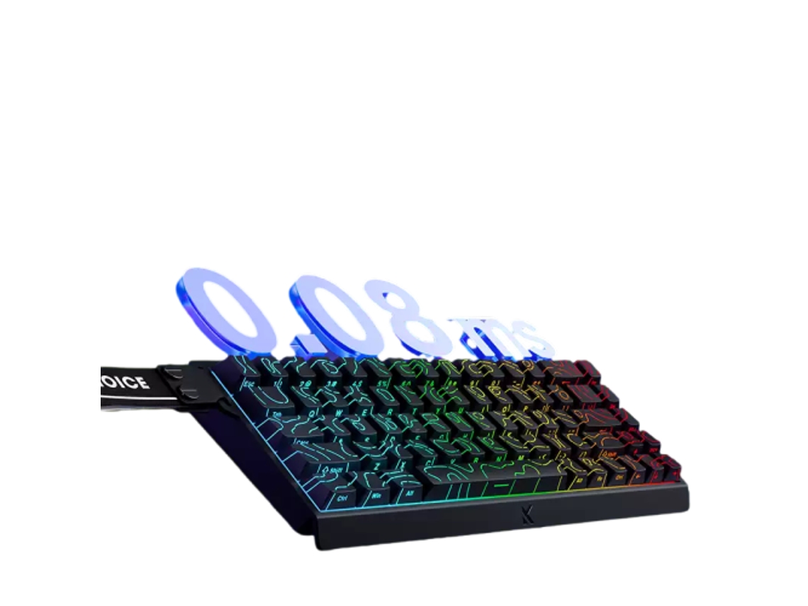 Teclado magnético Ace68 Slowmoose (efeito Hall)