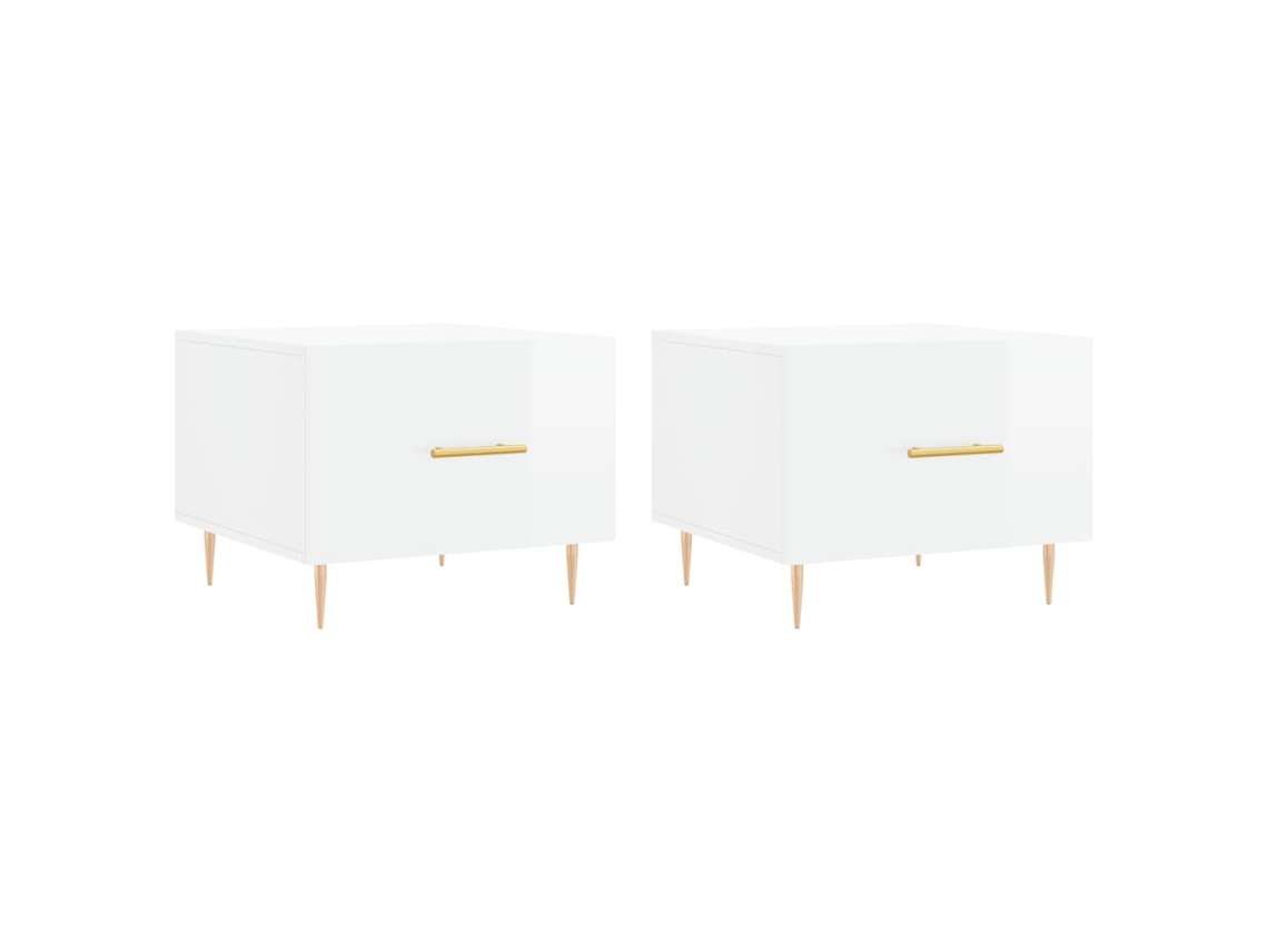 Coffee Table, Coffee Tables Vidaxl Branco Madeira Processada (n/a)
