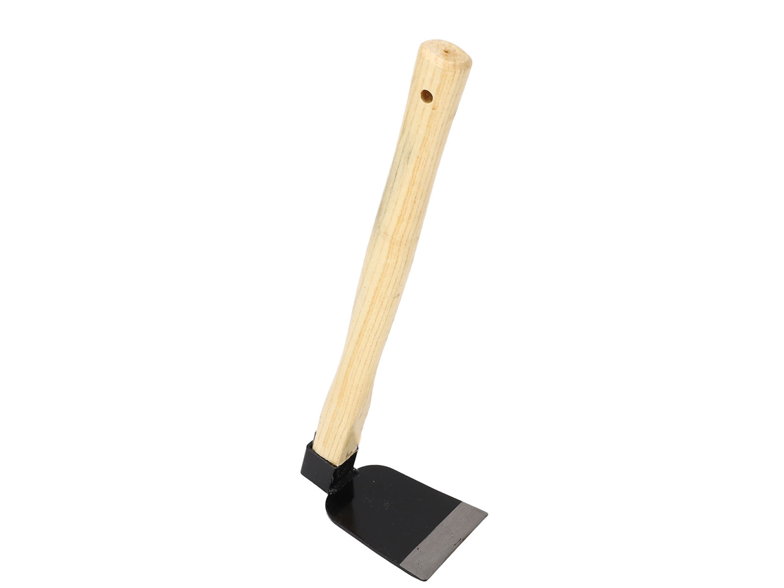 Laxiscreed Enxada De Jardim Em Aço Carbono, Ergonómica E Resistente Para Tarefas De Jardinagem