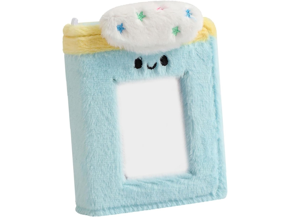 Álbum Popetpop Photo En Peluche Bleu Fait Main Pochettes Remplacables Remplacables, Décoratif Personnalisable