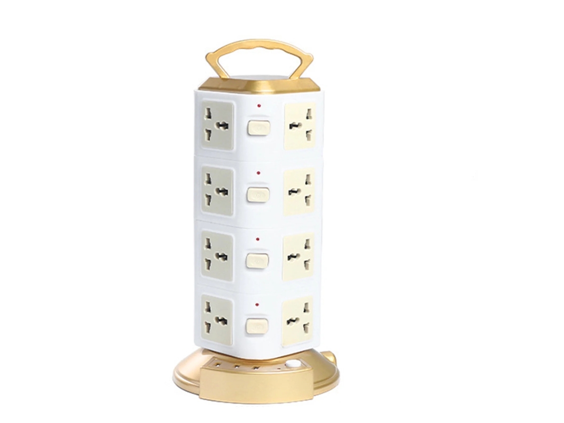 Enchufe - Oro 4 Capas Con Usb Ue 2m
